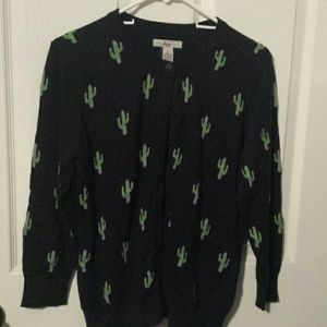 Bass button cardigan